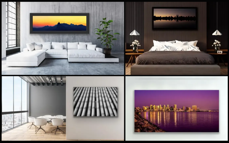 Fine Art Photography integrated into a carefully designed residential interior