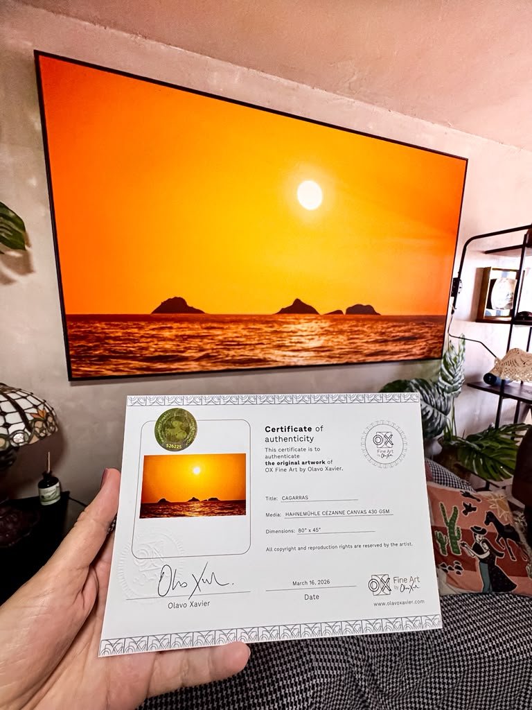 Limited edition Fine Art photograph with certificate of authenticity